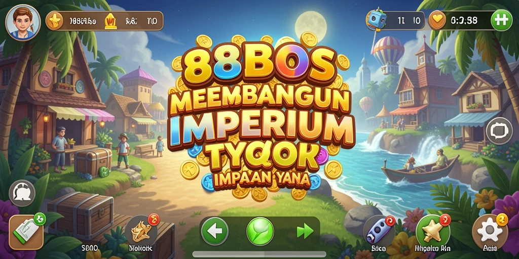 Tampilan screenshot utama 88BOS menampilkan gameplay Tycoon yang menarik.