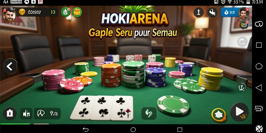 Gameplay seru HOKIARENA dengan fitur menarik.
