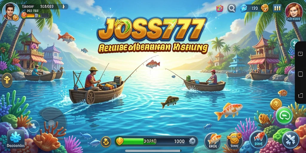 Tangkapan ikan yang megah dalam gameplay JOSS777.