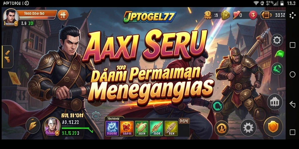 Tampilan gameplay mendebarkan dari JPTOGEL77 dengan aksi yang intens.