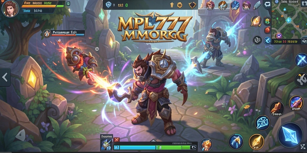 Screenshot gameplay menarik dari MPL777 dalam dunia MMORPG.
