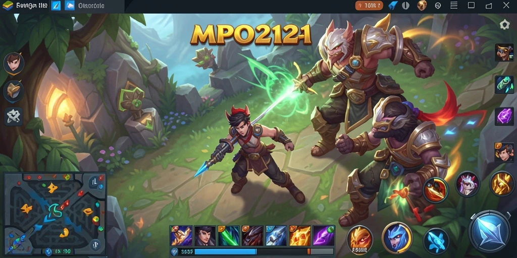 Tampilan menarik dari gameplay seru MPO2121.
